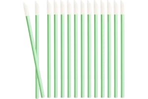 ‎SRUIDYLADY 50 Stück Einweg-Lippenpinsel,Lippenstift Stab Applikator Lipgloss Concealer Pinsel Lippenapplikator Werkzeug (CSB-Green)