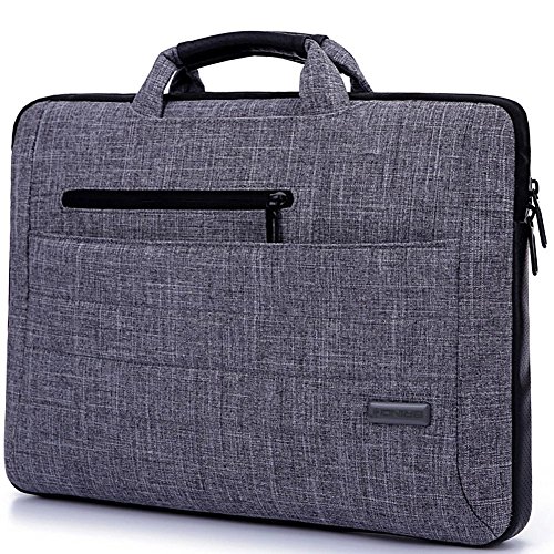 Vanwalk Laptop Tasche f  r Laptop HP   MacBook Air   MacBook Pro  grau   15 6 Zoll 