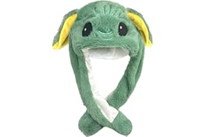 BJPERFMS Y0da Cappello Con Orecchie Che Si Muovono, in Peluche per Feste, Regalo di Compleanno per Ragazzi e Ragazze