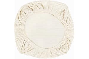 ‎YIKKO Yikko Elastic Stretch Spandex Stuhl Sitzbezüge Schonbezüge Waschbare Passform für Bürostühle, Esszimmerstühle, Bar Hochzeitsfeier Dekor (1, Beige)