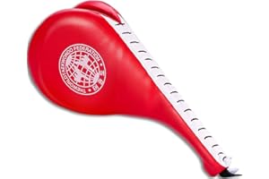 HERCHR Kick Pads Taekwondo, Colpitore Doppio Taekwondo Training Target Pad di Addestramento per Karatè, Boxe, Taekwondo, Arti Marziali e Altri Esercizi