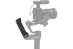 SMALLRIG Griff Handgriff NUR für Zhiyun-Tech WEEBILL-S Gimbal mit Kaltschuhhalterung Eingebauter Schraubenschlüssel, Mehrere Gewindelöcher - BSS2636
