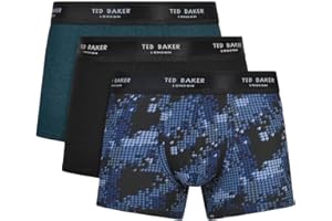 Ted Baker Kufry Mężczyźni Ted Baker 3-pack Cotton Trunk (3 w zestawie)