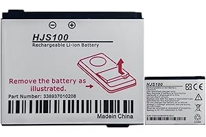 HIGHAKKU Batteria di ricambio HJS100 compatibile con Becker HJS 100, HJS-100, Map Pilot, Replaces Becker 338937010208 Mercedes Benz Map Pilot, VW Map Pilot