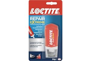 Loctite Repair Extreme, Starkt och Slitstarkt Universallim, 1x50g | Snabbverkande & droppfritt, Vattentåligt, Tål stötar & slag, Limmar trä, keramik, sten, glas, gummi, Inom- & utomhusbruk