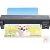 Bonsaii A3 Laminator Fast and Anti-Jam Laminator, Office and Home | For 80-125 micron sleeves, laminates large documents, pho