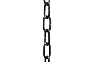 Monarch 18105 Chaînes de Pluie Traditionnelles à Mailles forçat Noir