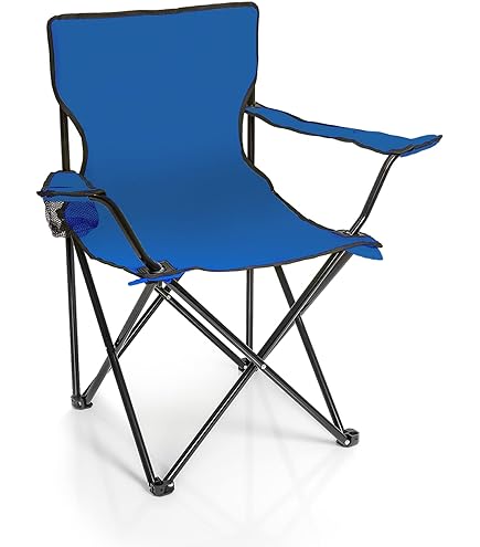 Homecall Campingstoel, opvouwbaar, belastbaar tot 150 kg, hoge rugleuning, 108 cm met lendensteun, gevoerde klapstoel, campingstoel, visstoel, opvouwbaar, voor tuin, picknick, zwart, 2 stuks