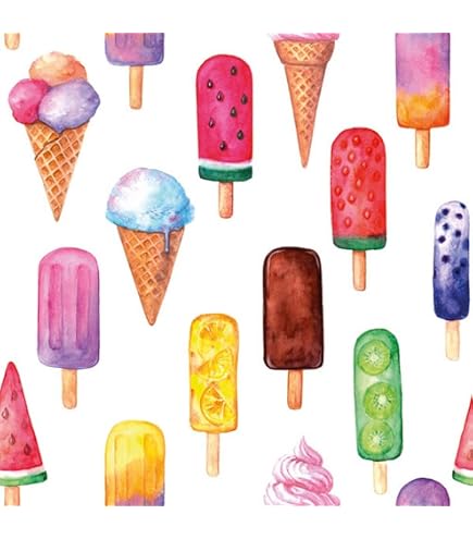 20 Tropische Papierservietten – Frucht-Design, 33x33 Cm, Für Sommerpartys Und Deko