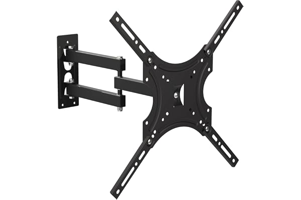 Robustt Heavy Duty TV Wall Mount Bracket for 14 to 55 inch LED/HD/Smart TV s, Swivel Rotatable Universal LCD TV Wall Mount Stand - Pack of 1