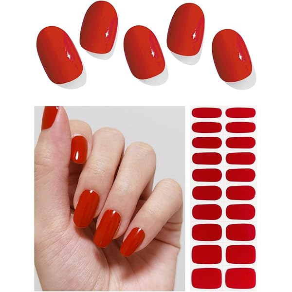 Ceboic 22PCS Autocollant Ongle Gel UV Semi Durci, Français Enveloppes à Ongles En Gel Couverture Complète Bandes D'ongles En Gel Auto-adhésifs, Manucure Décoration Pour Femme Fille - Noir Paillettes