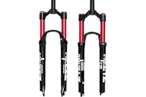 ZTZ Horquilla Delantera de montaña 26" 27.5" 29" Doble cámara de Aire Horquilla Bicicleta Amortiguador Horquilla Delantera Horquilla de Aire