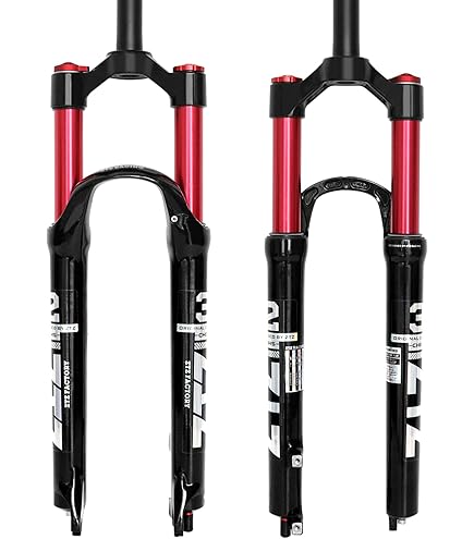 Suntour XCR34 Federgabel - 29/27.5 Zoll Schwarz Matt Für Mountainbike