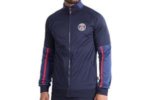 Paris Saint-Germain Trainingsanzug für Herren - Saison 22/23 - Große S bis XXL - Langarm Jacke blau und rot - Jacke und Hose für Fussball Training