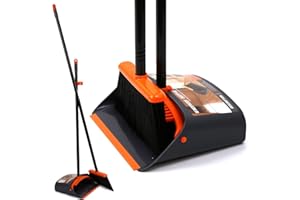 Pelle et Balayette Long Manche Ensemble Balai et Pelle à Poussière Balayette Pelle de Cusine et de Jardin