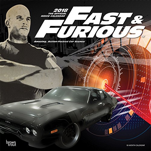 Preisvergleich Produktbild 2018 Fast and Furious Wall Calendar