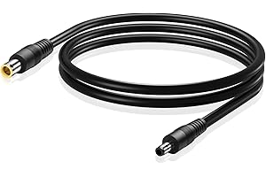 PNGKNYOCN DC5525 to DC8mm Power Adapter Cable,14AWG DC7909 Male to DC 5.5x2.5 Male Cable for Portable Power Station Solar Generator and Solar Panel(1M/3FT)