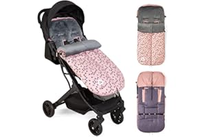 Interbaby Saco Silla Paseo Universal Saco Bebe Invierno Suave, Cálido, Afelpado | Saco Carro Bebe Invierno Desmontable, Doble Apertura, Lavado Fácil, Materiales Antialérgicos