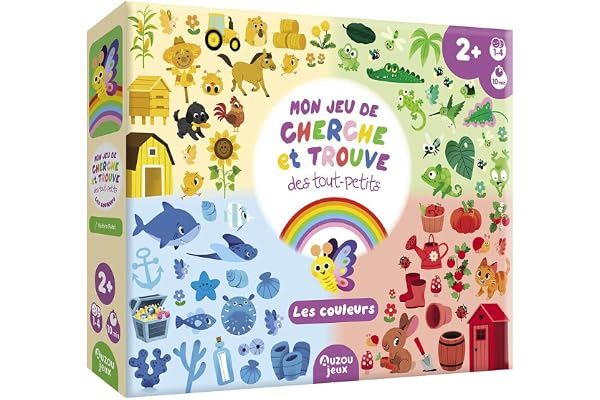 Mon Jeu de Cherche et Trouve des Tout-Petits - Les Couleurs