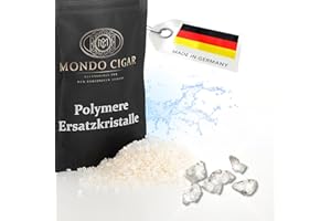 Mondo Cigar Humidor Befeuchter Kristalle – 30 g Acrylpolymer Granulat zur Feuchtigkeitsregulation von Zigarren – Made in Germany