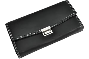 HENKi Premium Waiter Wallet, Waiter's Purse, Women's Men's Wallet with Holster, Pocket and Chain with Large Coin Compartment, Taxi, Restaurant, Pizza