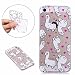 Produktbild iPhone 5S/5/SE Hülle Transparent HandyHülle Dünn Handytasche Klare Weich TPU Silikon Case Ultra Leichte Flexibel Cover Schlanke Schale Kratzfeste Anti-Fingerprint Backcover Schutzhülle, Schafe