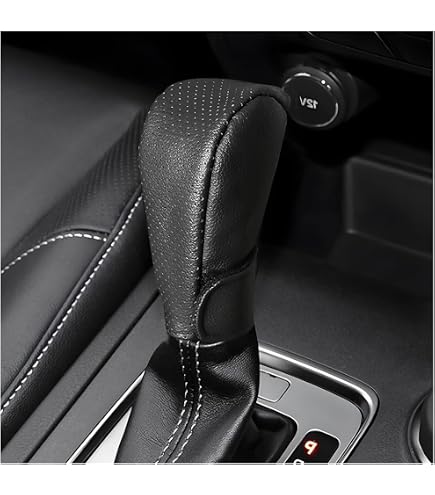 Pommeau De Levier De Vitesse Fibre De Carbone Véritable 3K Pour Porsche Cayenne 958 (2011-2017) - Design Sportif, Léger Et Résistant - 5