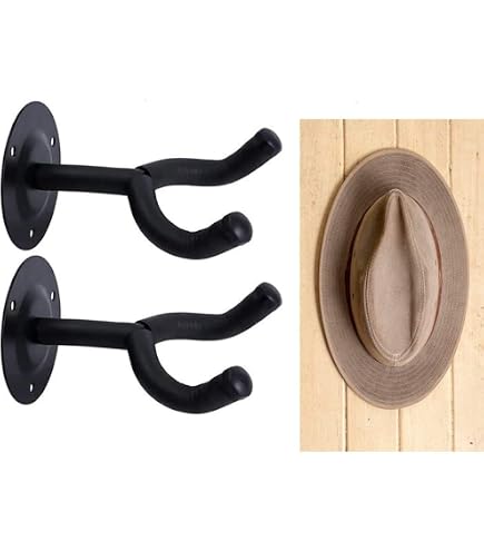 YYST Hut-Halter Set – 4 Aufhänger Inkl. Schrauben Für Autositz Oder Wand