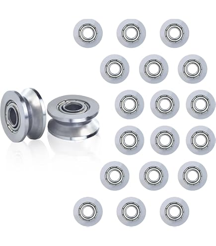 10 pz cuscinetti miniaturizzati V623 con scanalatura a V 10 pz cuscinetti miniaturizzati V623 con scanalatura a V