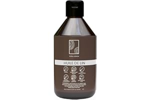 Cura Lignum® Huile de Lin Cuite pour Bois - Séchage Rapide en 12 à 24h - Fini Satiné - Saturateur Bois Exterieur & Intérieur - Huile de Lin pour Bois - Fabriqué en Allemagne, 500ml
