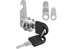 Anhoer 16mm Security Mailbox Lock with Different Keys Barrel Drawer Cabinet Mail Box Locker Cam Lock Cabinet Drawer Cam Lock for File Cabinet Cupboard Locker Letter Box Wardrobe