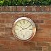 Produktbild Four Seasons Vintage GCLOCK12 Magnolien-Uhr, transparent, 38,1 cm