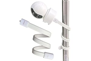 JAMUILS Supporto flessibile Twist Video Monitor baby monitor con vite da 1/4 pollici, telecamera di sorveglianza