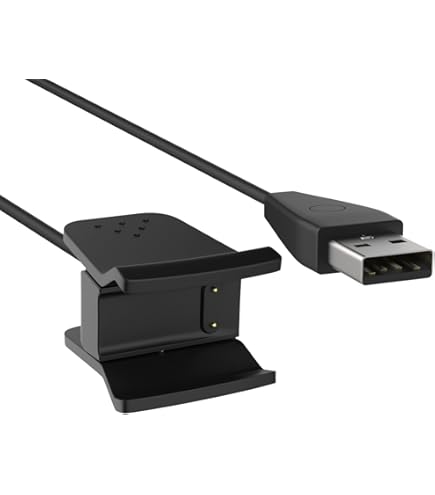 Awinner caricatore USB di ricambio per Fitbit alta, cavo di