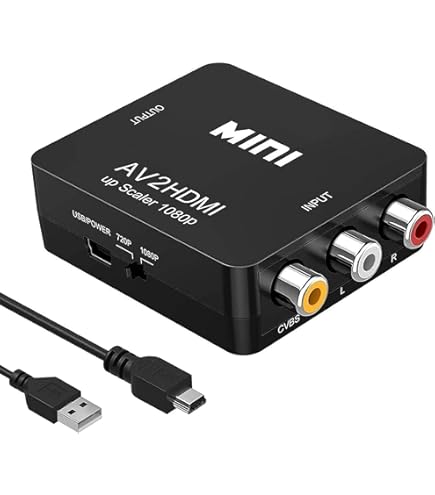 StarTech S-Video of composiet naar HDMI omvormer met audio