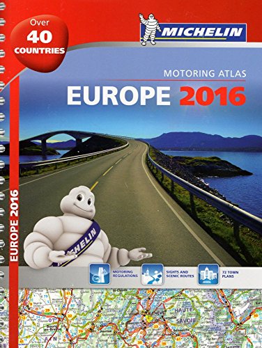 Michelin Europe 2016 Atlas Michelin Europe 2016 Atlas