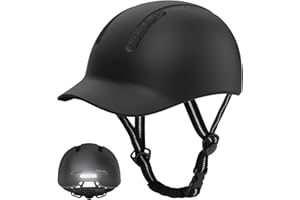 KINGLEAD Casque de vélo,Casque Urban Commuter,Casque de vélo stylé Hommes et Femmes pour Le Cyclisme Trekking City Roller Casque Hommes réglable