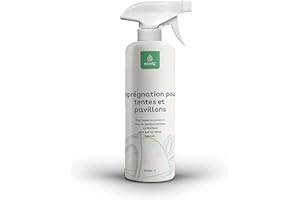 eco:fy Tente et pavillon Imprégnation Spray d'imprégnation Imprégnateur UV-Stable Respirant Protection Entretien (0,5 l)