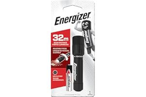 Energizer Lampe de Poche X Focus LED, Lampe Torche avec Faisceau Ajustable, Robuste et Résistante
