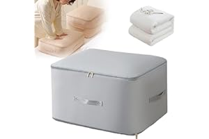 FLOSSTY Organiseur auto-compressant ultra compact - Grand sac de rangement mobile - Rangement des couettes, des vêtements