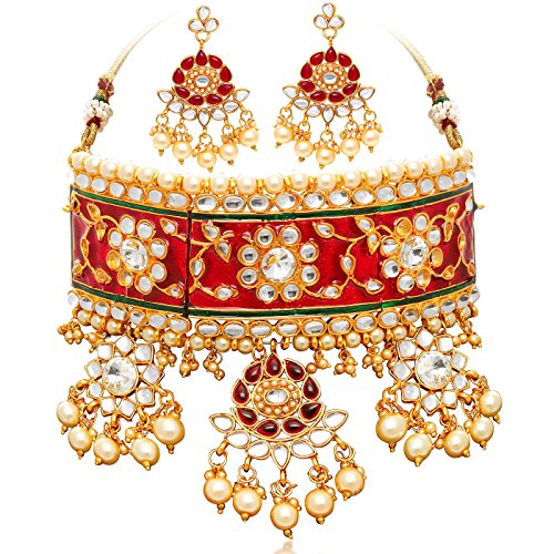 Buy Sukkhi Gold Plated Jewellery Set 