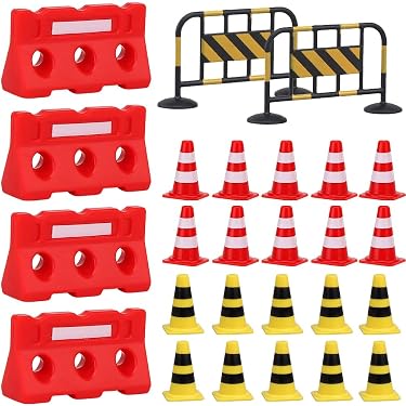 8 Mini Feux De Signalisation Lumineux Pour Maquette De Train Ou Table De Sable | Alimentation 3V/12V, éclairage LED Réaliste