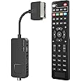 Decoder Digitale Terrestre 2024 DVB-T2 - ‎Dcolor Full HD Scart TV Stick Riceve TUTTI i Canali Rratuiti Supporto 1080P H265 Ma