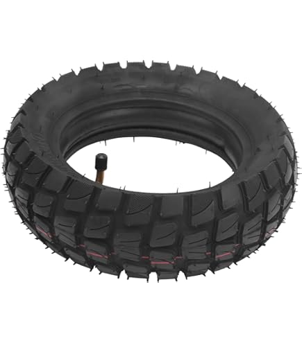10x3.0 Inflatable Wheel With Mountain Tire & Inner Tube - Compatible With Off-road Scooters & Disc Brakes