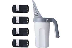 CAMEIRGOU Pelle À Litière Pour Chat Avec Support, Gande Capacité Pelle Litière Pour Chat Avec Sacs, Poubelle Chats Litières Portable, Ramasse Crotte Chats, Pelle À Caca Domestique Pour Animal De Compagnie