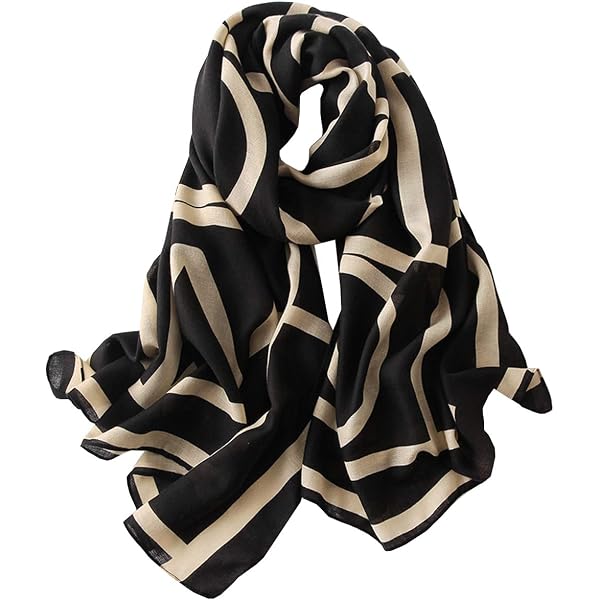 Écharpe Légère Femme été 2025 - Mousseline Multicolore, Protection Solaire, Foulard Néon Décontracté