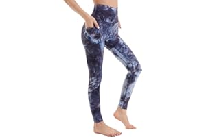 AMYTIS LINGERIE AMYTIS Gym Leggings for Women UK Stretch Soft Yoga Pants for Women Tummy Control Workout Sports Leggings with Pockets