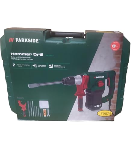 Marteau Perforateur Sans Fil PARKSIDE PBHA 12 A1 - Neuf (sans Batterie Ni Chargeur) - Carton Peut Avoir Imperfections