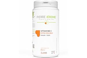 Vitamine C en Poudre Extra Soluble Pierre Jérôme - Acide L-Ascorbique Pur et Naturel - Complément Alimentaire Immunité, Energie, Stress - 1000 G - 1000 Jours