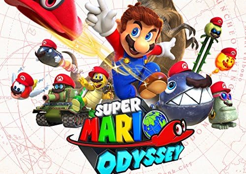 Super Mario Odyssey Poster